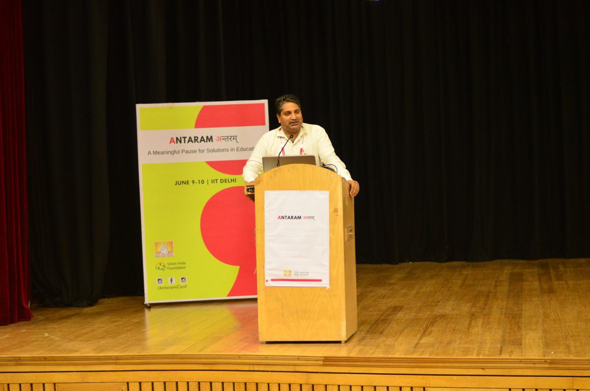 Honored as a distinguished speaker at Antaram